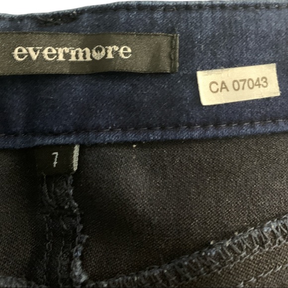 EVERMORE Dark Blue Slime Women’s boot cut Jeans - Picture 12 of 12